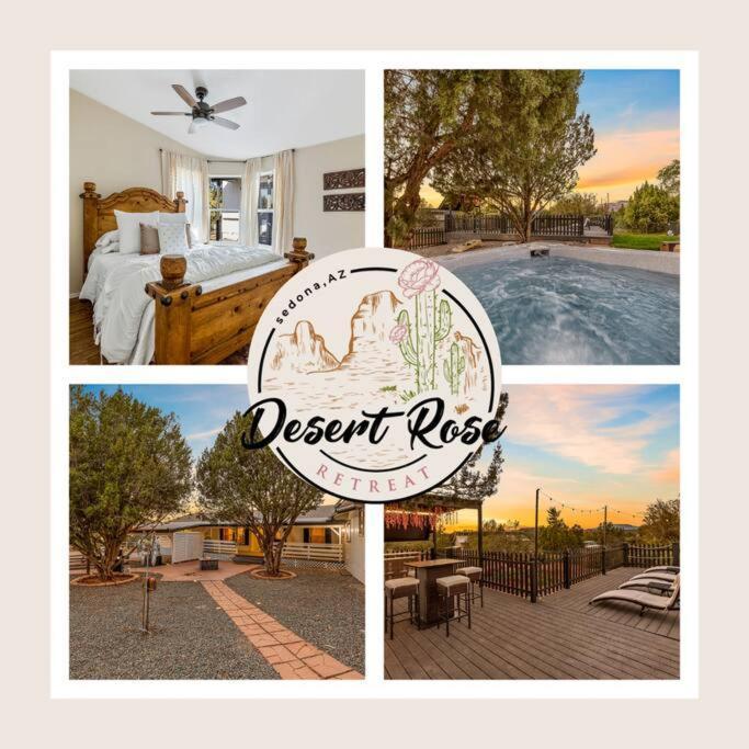 Serene Home- Sleeps 16 - Pet Friendly - Hot Tub - Pool -2 Kitchens! Sedona Exterior photo
